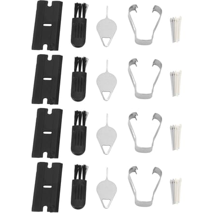 4 Sets Styluspunten voor Galaxy Tab S9 S9+Plus S9 Ultra S9 FE Soepele Stylus Vervangingspunten Wit veelkleurig