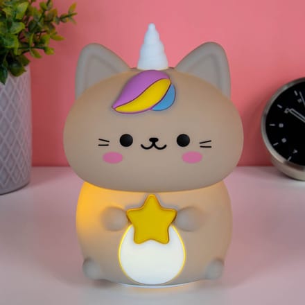 Balvi nachtlamp Kawaii - Starry Gray - grijs