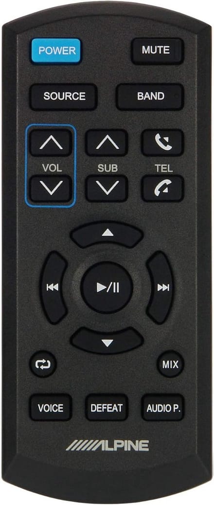 Universele Afstandsbediening voor Autoradio's met Remote Ready Functie - Zwart