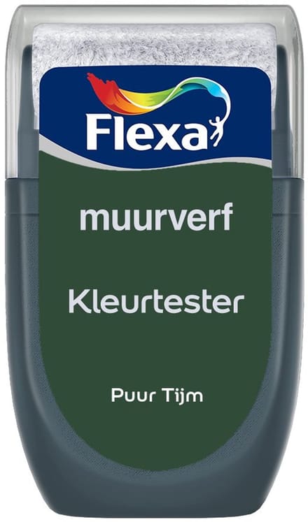 Flexa - Kleurtester Muurverf - Puur Tijm - Mengverf - 30 Ml