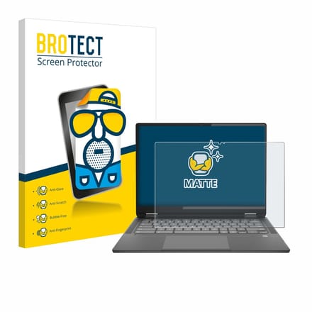 BROTECT - Screenprotector voor Lenovo IdeaPad Flex 5i Chromebook Plus 14" Gen 7 - Folie Beschermfolie matte