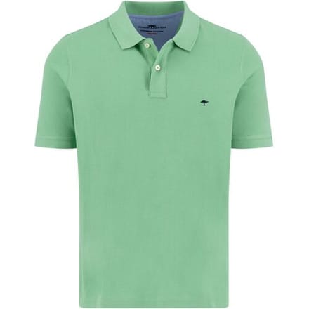 Fynch-Hatton Polo Uni Color Supima Cotton Turf Green / male