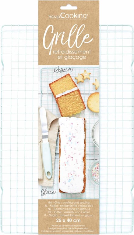 ScrapCooking Afkoelrooster 25x40cm