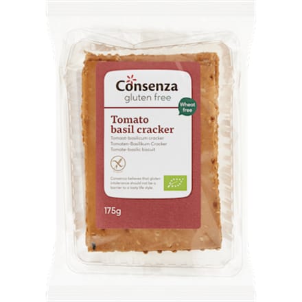 GV Cracker tomaat basilicum bio