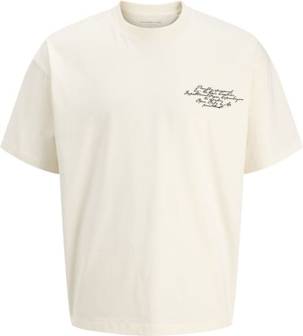 JACK&JONES - JCODUST SCRIPT BACK TEE SS CREW NECK - Heren - T-shirts