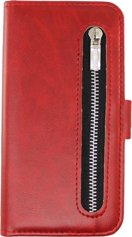 Rico Vitello Rits Wallet case Geschikt voor Samsung Galaxy S20 Plus Rood