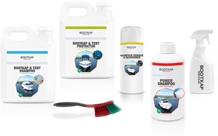 Bootkapservice - 2.5 liter Bundel - Bootkap - Bootzeil - Tent reiniger - Shampoo - Impregneermiddel