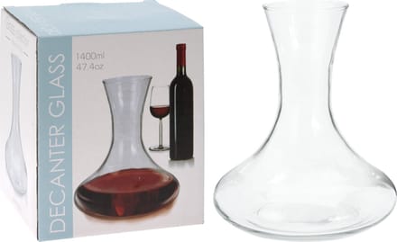 Karaf glas 22 cm