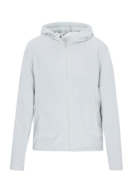 Mo Fleece jas Heren Bleek turkoois