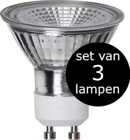 3-Pack | Spot - GU10 - 3.2W - Extra Warm Wit - 2700K