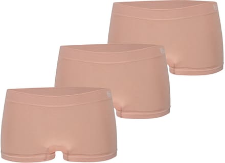 Dames Bamboe Hispter zonder naden 3 pack beige