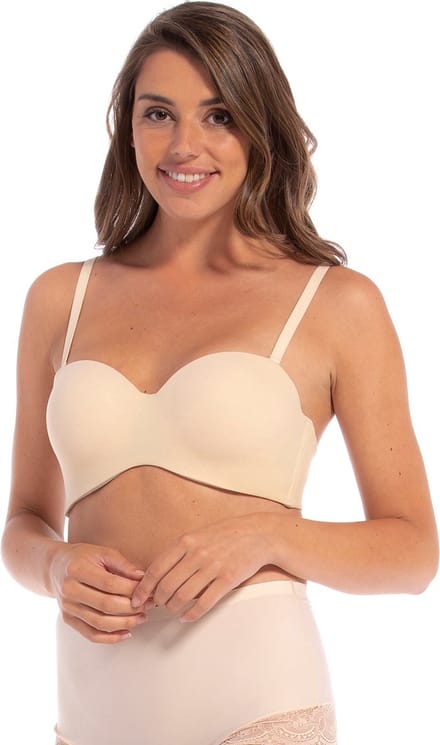 MAGIC Bodyfashion Luxury Strapless Bra - Latte - Maat 70D