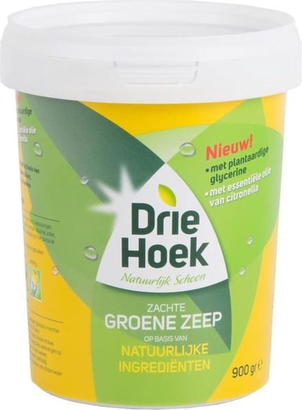 Driehoek zachte zeep 900 gram