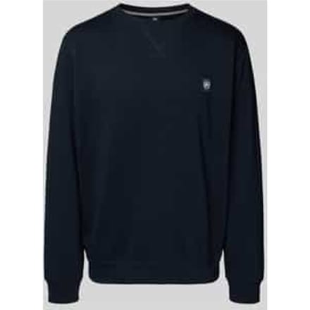 Sweatshirt met labelpatch