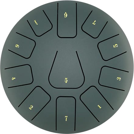 8 inch stalen tongtrommel 11 noten handpantrommel met drumhamer vingerplectrums percussie voor