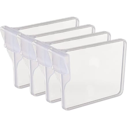 4 Stuks Intrekbare Koelkastverdeler Clip Uitschuifbare Koelkast Separator Organizer S L
