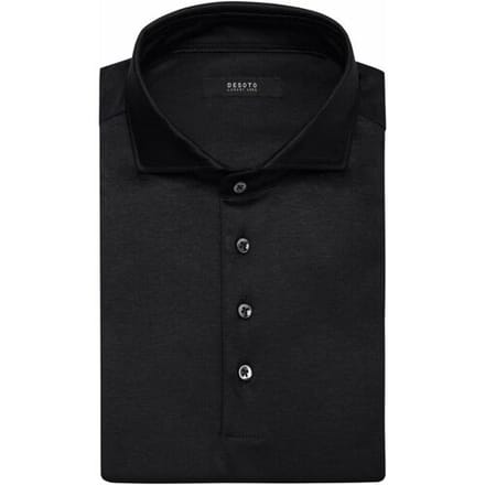 Desoto Luxury Luxury Uni Polo Zwart / male