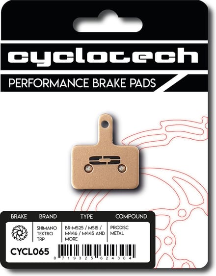 Prodisc Metal Remblokken voor o.a. Shimano SLX DEORE BR-M525