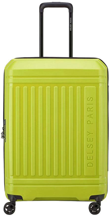 Delsey Lutece SE Spinner 68 cm - Uitbreidbaar 73/78 liter - 68x45x29x31 cm - lime