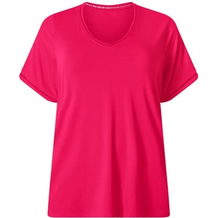 ESMARA Dames T-shirt - plus size (roze, XL (48/50))