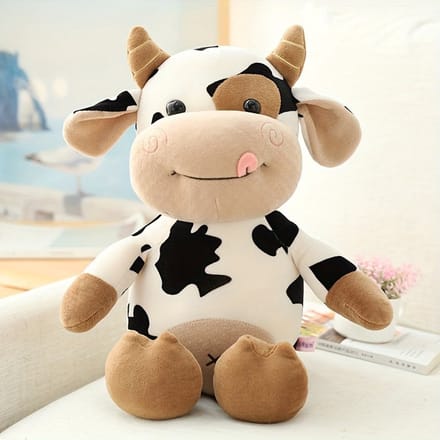 VANDAAG VERZONDEN - Knuffel - Koe - Groot 30cm - Schattig