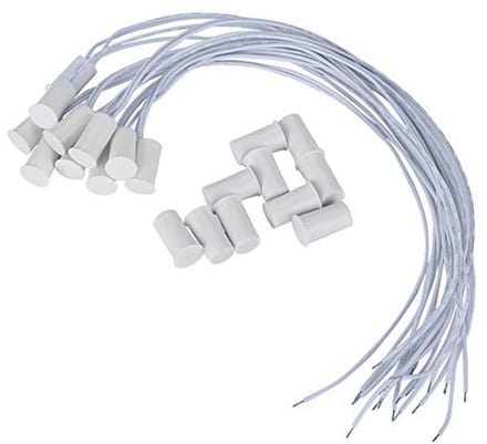 Magnetische Schakelaar voor Beveiliging – 10 Stuks Bedraad Raam en Deur Contactsensor Alarm