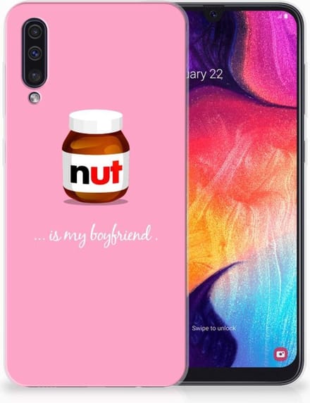 Samsung Galaxy A50 Siliconen Case Nut Boyfriend
