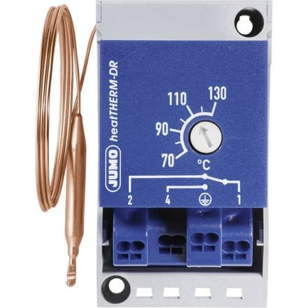 Jumo 60003287 Temperatuurbegrenzer 70 tot 130 °C Relais 16 A