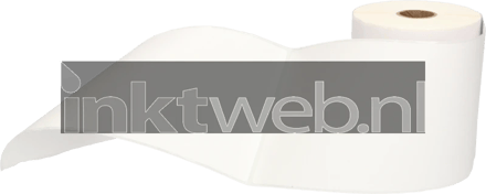 FLWR - Printetiket / 102 x 210 / 10 Pack / Wit - Geschikt voor Zebra