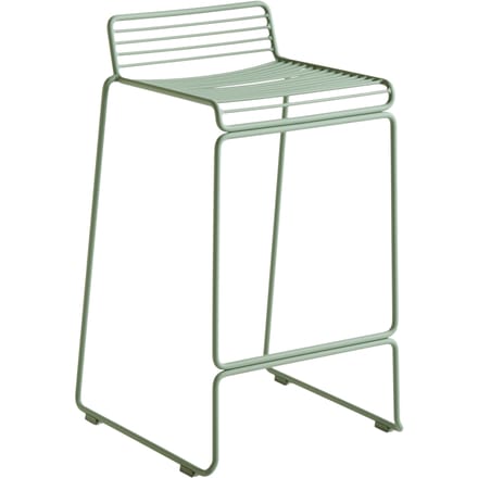 HAY Hee Bar Stool - herfstgroen - Zithoogte 65 cm