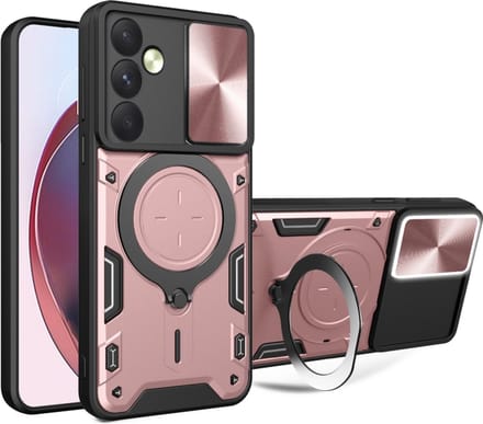 Hoesje geschikt voor Samsung Galaxy A36 - Techsuit CamGuard Pro Back Cover - Roségoud