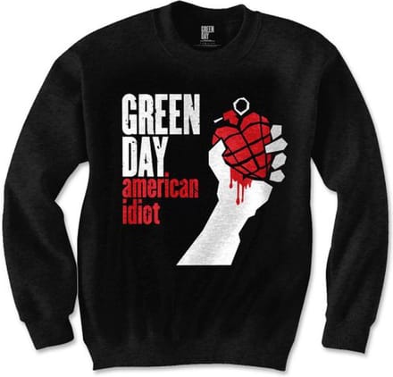 Green Day - American Idiot Sweater/trui - M - Zwart