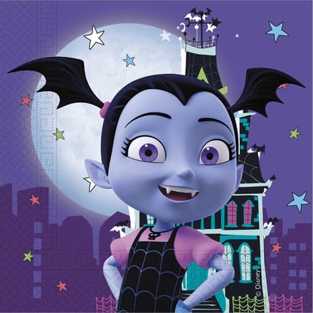 Vegaoo - 20 papieren Vampirina servetten