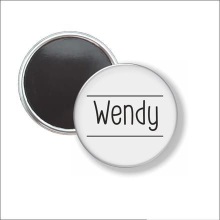 Button Met Magneet 58 MM - Wendy - NIET VOOR KLEDING