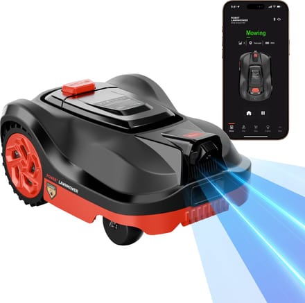 YARDIO Tools® - Robotmaaier - Robot Grasmaaier - Robotico PRO - Tot 1000m2 - Met APP en Camera