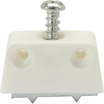 Stoelhoek Meubel - Hoek - Wit - 40x20x15mm - 4 Stuks