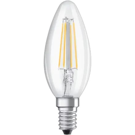 Osram Ledfilamentlamp Kaars - D3,5cm - Warm Wit - E14 - 4w