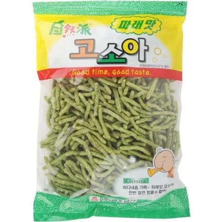 Insaeng Geon-eomul Knapperige Groene Zeewier Chips Hartige Geroosterde Zeewier Snack 500g x 1 Pak brown