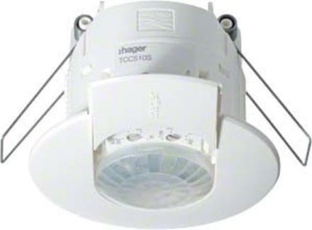 Hager TCC510S Bewegingsmelder Plafond 360 ° Polair-wit