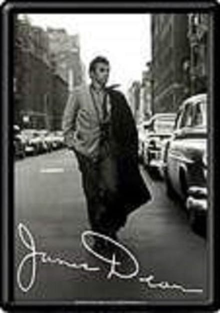 Metalen kaart James Dean
