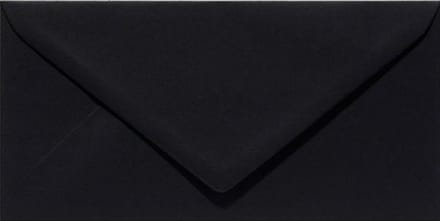 Papicolor Envelop | DL 110 x 220 | Ravenzwart | 6 stuks (305901)
