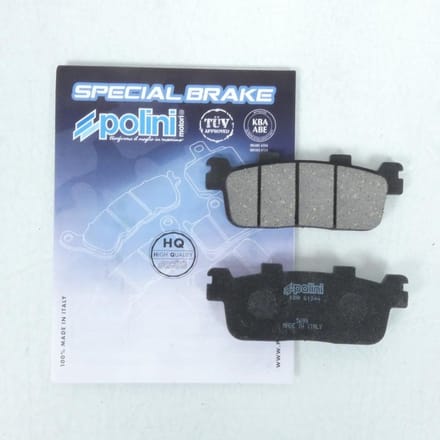 Plaquette de frein Polini pour Scooter Kymco 125 Grand dink 2010 à 2020 Neuf