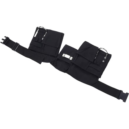 Gereedschapsriem Heavy Duty Verstelbaar Oxford Doek Utility Framebouw Riem Constructiegereedschap voor Timmerman black
