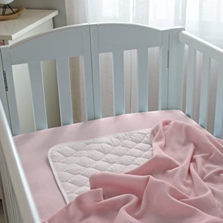 100% katoen wikkeldoek/thermodeken voor baby's - 30 x 102 cm - roze