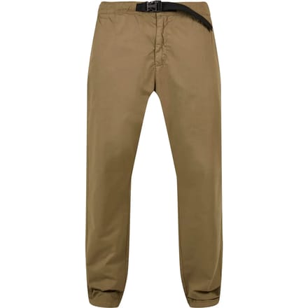 Urban Classics - Chino with belt Broek rechte pijpen - Taille, 30 inch - Groen