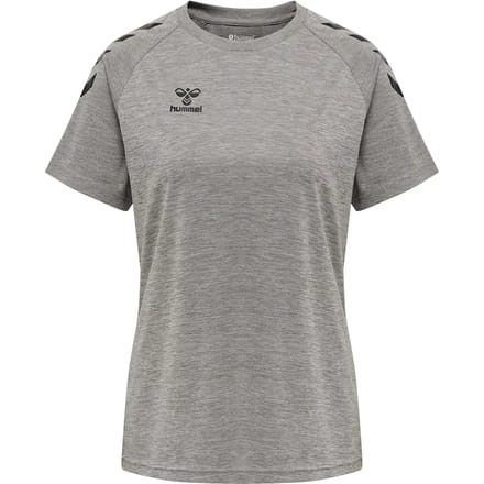 Hummel Core XK Core Poly Shirt Dames - sportshirts - grijs - Vrouwen
