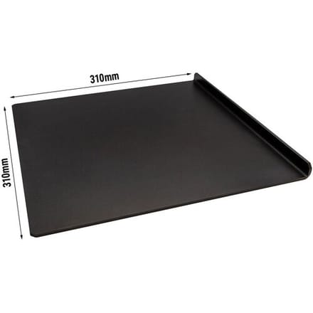 GGM Gastro Pizzablech - Aluminium - teflonbeschichtet - 310x310xmm - passend für Speedofen SOV