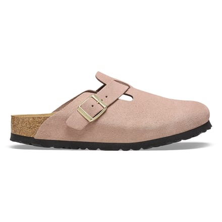 Suède klompen Birkenstock Boston