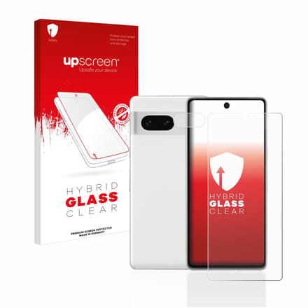 upscreen - Screenprotector voor Google Pixel 7 (Voor+Camera) - Folie Beschermfolie Beschermglas transparant