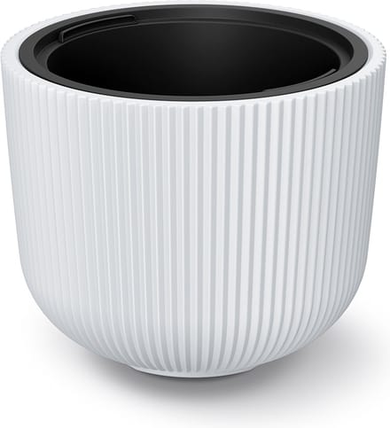 Bloempot Rond Milly L 40cm WIT Prosperplast